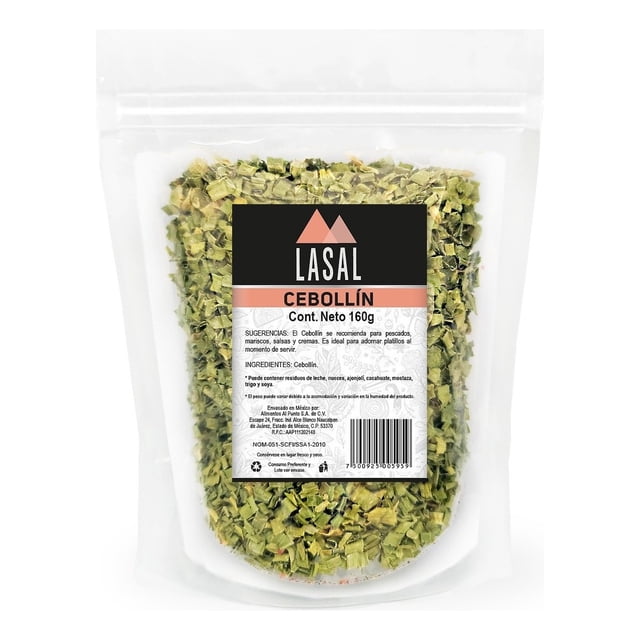 Cebollín 160 Gramos Bolsa Resellable