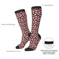 thumbnail image 4 of Yiaed Tomatoes Print Great elasticity Adult Stockings Sports socks for Men and Women, 4 of 6