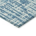 thumbnail image 4 of Addison Rugs Chantille Indoor/Outdoor Transitional Lines Teal Washable Rectangle Rug, 8' x 10', 4 of 6