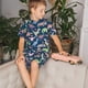 thumbnail image 4 of Balery Dinosaur Conjunto de Pijama Infantil de Manga Corta con Estampado – Ropa de Dormir de Algodón Suave-4X-Large, 4 of 6