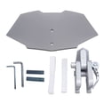 thumbnail image 2 of Parabrisas De Motocicleta, Extensión De Parabrisas De Deflector De Viento Con Clip Ajustable Elevado Acrílico Para Motocicleta, 2 of 7