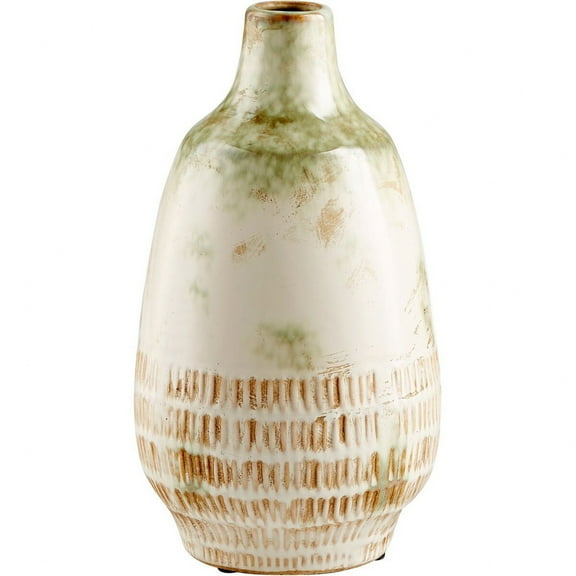 Cyan lighting - Yukon - Large Vase - 7 Inches Wide by 13 Inches High - Cyan