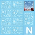 thumbnail image 6 of 144Pcs Christmas Window Clings Snowflakes Window Decals Static Window Stickers for Christmas Decorations Window Décor Ornaments Xmas Party Supplies Thanksgiving Party Décor (8 Sheet), 6 of 6