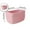 Pink-M, variant on Small Storage Baskets for Organizing, Cute Woven Decorative Gift Baskets for Shelves, Mini Closet Organizer Bins with Handles