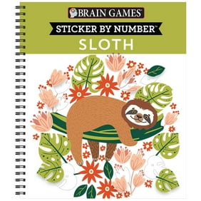 Brain Games Sticker by Number Sloth (Other)