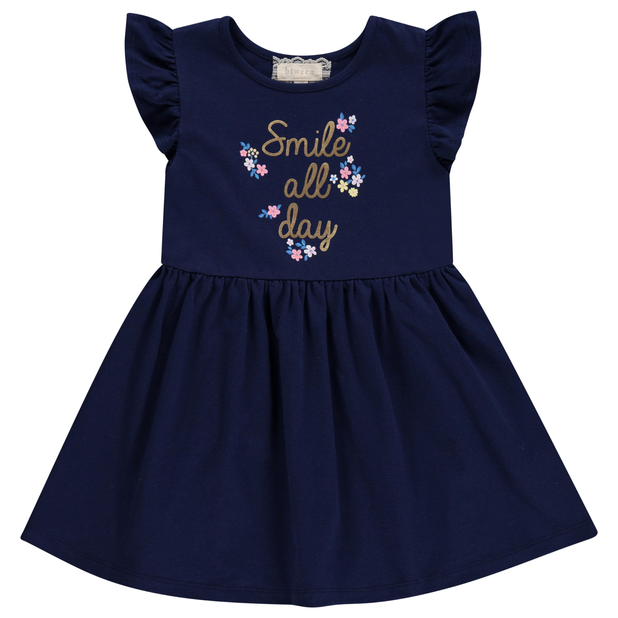 BTWEEN GIRLS 3 PK_FASHION DRESSES, Straw, 6