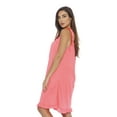 thumbnail image 2 of Dreamcrest Nightgown / Women Sleepwear / Womans Pajamas (Bright Coral, Large), 2 of 3