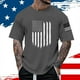 thumbnail image 2 of Playera Para Hombre, Camiseta De Manga Corta Con Cuello Redondo Y Estampado Del Día De La Independencia Para Hombre, Camiseta Floral De Moda, Camiseta De Fondo, 2 of 4