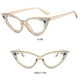 thumbnail image 4 of Blue Light Blocking Glasses Retro Diamond Cat Eyes Frame Multiple Colors Optional for Gaming Reading Students, 4 of 5