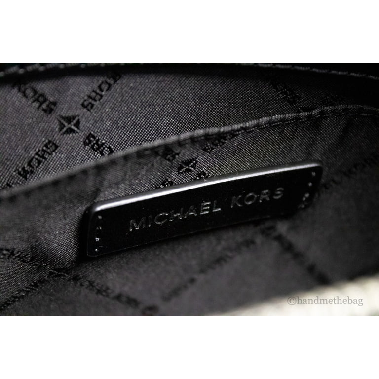 Michael Kors Sheila Small Luggage Vegan Faux Leather Center Zip Satchel  Handbag 
