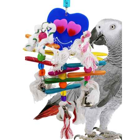 Bonka Bird Toys 1026 Hearty Bird Parrot Toy cage toys cages budgie parakeet parrotlet lovebird