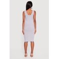 thumbnail image 4 of Women's Sleeveless Ribbed Knit Midi Dress, 4 of 4