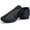 Black, variant on Unisex 006 PU Leather Upper Slip-on Jazz Shoe for Women and Men's Dance Shoes