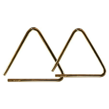Grover Pro Bronze Pro-Hammered Triangle 7 in.
