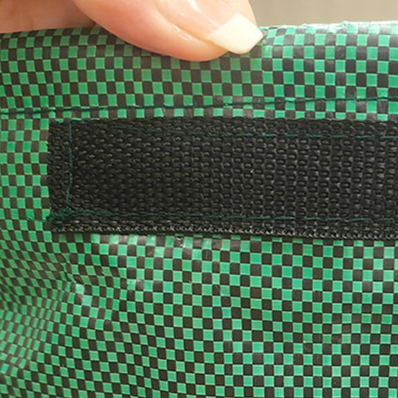 Clispeed Spacious Green Folding Garden Bag for Efficient Lawn and Leaf Collection