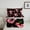 Black Pink 01, variant on Feelyou Funny Blue Axolotl Bedding Comforter Set, Kawaii Cartoon Fish Twin Comforter Sets, Teens Kids Boys Girls Reversible Bedding Set, Luxury Bedroom Decor, 2pcs