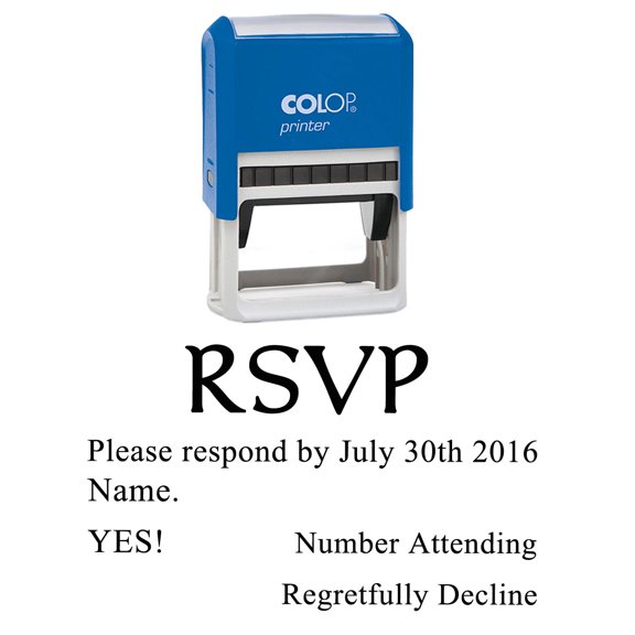 Custom Save The Date Wedding Invitation Rubber Stamp Personalized Calligraphy Return Address RSVP Self Inking Stamper