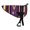 Purple, variant on Showman Serape Bareback Saddle Pad (Blue)