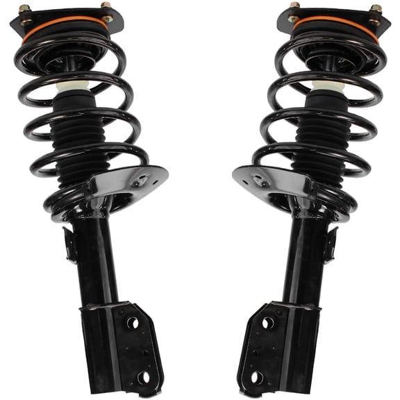 Detroit Axle - Front Struts for 2004-2008 Pontiac Grand Prix [with 16'' 17'' 18" Wheels] Complete 2 Struts w/Coil Spring 2005 2006 2007 Replacement Quick Install Ready Struts Assembly
