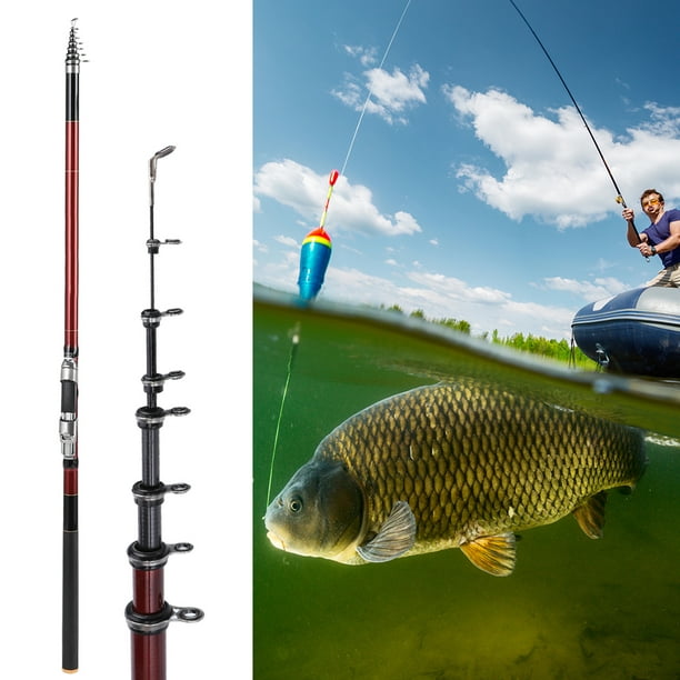 OTVIAP Fishing Accessory,27088‑360 Carbon Fiber 3.6M Rod Lightweight  High Density Sea Fishing Pole Tackle,Sea Fishing Rod 