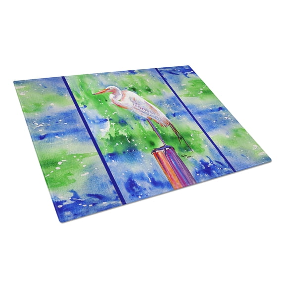 Egret Glass Cutting Board Large