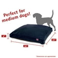 thumbnail image 3 of Majestic Pet | Villa Velvet Rectangle Pet Bed For Dogs, Removable Cover, Navy, Medium, 3 of 6