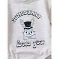 thumbnail image 5 of Bagilaanoe Newborn Baby Girl Boy Rompers Cartoon Print Short Sleeve Bodysuits 3M 6M 12M 18M Infant Casual One Piece Short Jumpsuit, 5 of 8