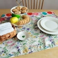 thumbnail image 6 of Printed Linen Placemat, Waterproof Oil Proof Heat Resistant Dining Table Place Mats, Cloth Placemats Washable Kitchen Table Mats - 15.74Inches x 23.62Inches, 6 of 6