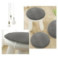 thumbnail image 6 of All-Season Thickened Round Cushion 16in Diameter Flock Sponge Support Non-Slip Stool Pad Home Office Meditation Mat, 6 of 6