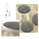 thumbnail image 5 of Cojín redondo para silla | Almohadilla de asiento ergonómica de espuma viscoelástica gruesa | Material de flocado suave | Universal para oficina, juegos, meditación, asientos en el suelo | 15.75, 5 of 5