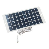 Solar Panel 4.5W 5V Small Solar Panel for Security Camera Phone Solar Charger