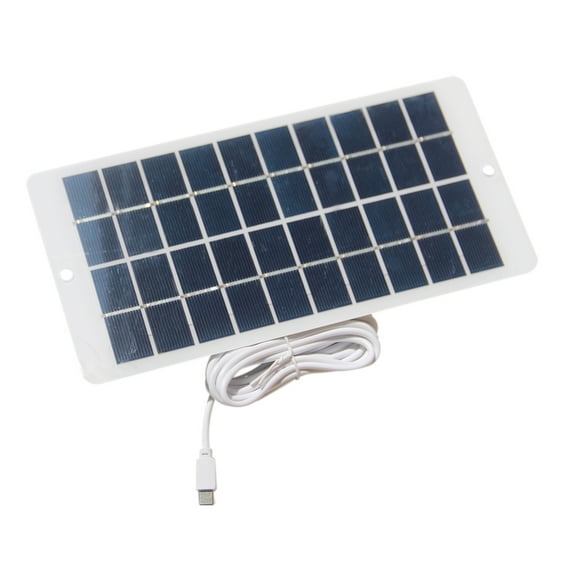 Solar Panel 4.5W 5V Small Solar Panel for Security Camera Phone Solar Charger