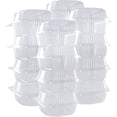 thumbnail image 2 of O'Creme Mini Cake Pan and Container Set, 50 Pack, Reusable Non-Stick Bundt Cake Mold with Clear Snap-Closure Cake Container, 2 of 8
