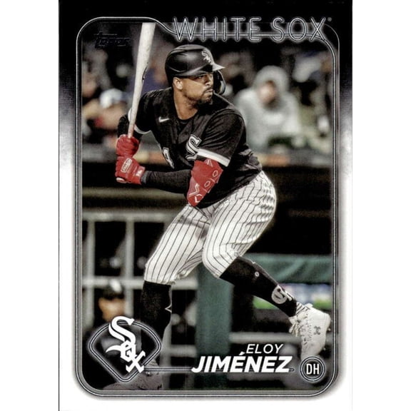 2024 Topps Eloy Jimenez #420 NM-MT Chicago White Sox MLB Baseball Card Chicago White Sox MLB Baseball Trading Card
