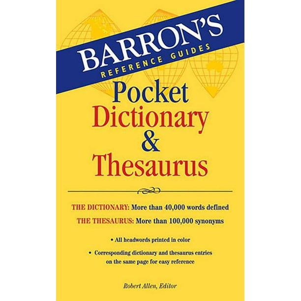Pocket Dictionary & Thesaurus (Paperback) Pocket Dictionary & Thesaurus (Paperback)