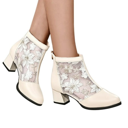 

FZM Women shoes Mesh Boot For Women Breathable Lace Up Shoes Flats Casual Shoes Unisex Lightweight Work Shoes Sporty Breathable Slip Work Trainers