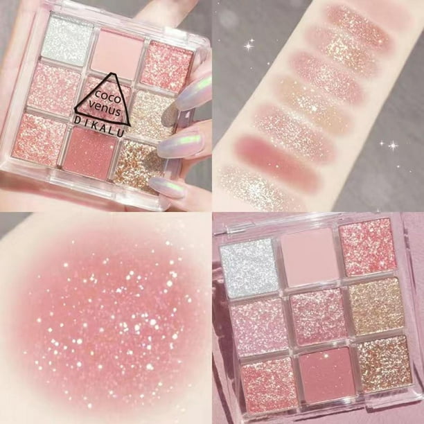 9 Colors Eyeshadow Palette Makeup Matte Eye Shadow Palette Shiny