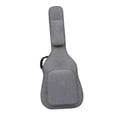 thumbnail image 4 of Cateissary Acoustic Guitar Bag with Pockets Backpack Shoulder Strap Adjustable for Bass  Almacenamiento y organización del hogar Gris 44x14x108cm, 4 of 6
