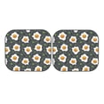 thumbnail image 7 of Balery 2 Piece Cute Poached Eggs Car Windshield Sun Shade|Foldable Front Windshield Shade for Car Front Window for Most Sedans SUV Truck-, 7 of 7