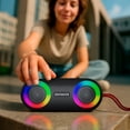 thumbnail image 5 of Bocina Portátil Bluetooth Aiwa 20w Ipx5 Radio Fm Aw-sj215 Color Negro, 5 of 5