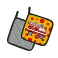 thumbnail image 2 of Fireman's Firetruck Pair of Pot Holders, 2 of 2