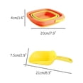 thumbnail image 6 of Uscallm 3Pcs Foldable PortableKidsWater Bucket, Foldable CollapsibleKidsBeachToys, Portable Water Play Bath Time Bucket,ToddlerOutdoor SandToysEssential, Travel Friendly BathingToyGift, 6 of 9