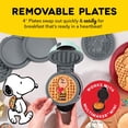 thumbnail image 3 of Placas para Waffle DASH MultiMaker Mini 10 cm Antiadherentes, 3 of 7