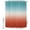 Peacock Blue, variant on Teal Red Brown Ombre Shower Curtain Set - Standard 72" x 72" Washable Bathtub Curtain with 12 Hooks, Contemporary Gradient Abstract Waterproof Fabric Stall Shower Curtains for Bathroom/Bathtub Décor