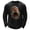 Black, variant on Christmas Shirts for Men Long Sleeve Casual Crewneck Funny Santa Claus Graphic Waffle Shirt Xmas Holiday Shirt