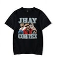 thumbnail image 2 of Jhayco Jhay Cortez T Shirt Harajuku Aesthetic Graphic 2023 World Tour T-Shirt Unisex Streetwear Cotton Tees Shirts Top, 2 of 3