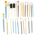 thumbnail image 1 of Soft Hair Art Gouache Painting Brush Set - 25pcs, 1 of 16