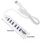 thumbnail image 4 of Hub USB Bearachild Mini 2.0 6 Puertos con Lector de Tarjetas TF Blanco, 4 of 6