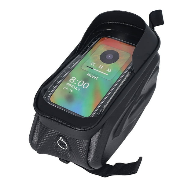 Bolsa para teléfono de bicicleta YUNYI BRAND Resistente al agua con pantalla táctil para teléfonos de menos de 7,2 pulgadas