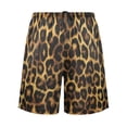 thumbnail image 6 of Men's Pajama Bottoms Athletic Shorts For Men Casual Cotton Leopard Print Tile, 6 of 7